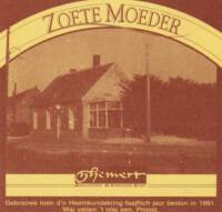 Buitenlandse bieren voor Nederlandse markt (etiket Nederlandse plaatsnaam), Zoete Moeder