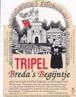 Buitenlandse bieren voor Nederlandse markt (etiket Nederlandse plaatsnaam), Breda's Begijntje Tripel
