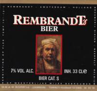 Buitenlandse bieren voor Nederlandse markt (etiket Nederlandse plaatsnaam), Rembrandt's Bier