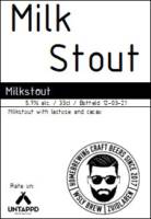 Amateurs, Milk Stout