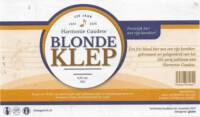 Toebes Bier, Blonde Klep