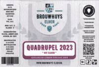 Brouwhuys Elden, Quadrupel 2023