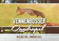 Buitenlandse bieren voor Nederlandse markt (etiket Nederlandse plaatsnaam), Vennenbosser Quadrupel