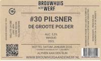 Brouwhuis aan de Werf, #30 Pilsener De Groote Polder
