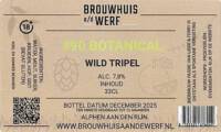Brouwhuis aan de Werf, #90 Botanical Wild Tripel