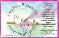 Burg Bier Brouwerij, De Vergissing