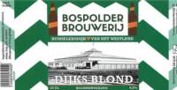 Bospolder Brouwerij, Dijks Blond