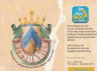 Buitenlandse bieren voor Nederlandse markt (etiket Nederlandse plaatsnaam), Wertha Bier Dubbel