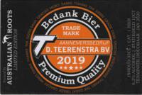 Buitenlandse bieren voor Nederlandse markt (etiket Nederlandse plaatsnaam), Bedank Bier Premium Quality