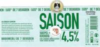 Brouwerij De 7 Deugden, Saison