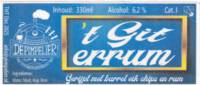 Stoombierbrouwerij De Pimpelier, 't Git errum