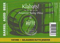 Berghoeve Brouwerij, Klabats! American Barley Wine