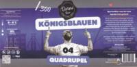 Divisie Bier, K&ouml;nigsblauen Quadrupel