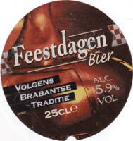 Buitenlandse bieren voor Nederlandse markt (etiket Nederlandse plaatsnaam), Feestdagen Bier