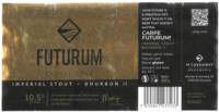 Brouwerij De Toekomst, Futurum Barrel Aged Imperial Stout - Bourbon I I