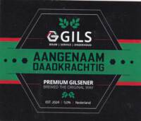 Buitenlandse bieren voor Nederlandse markt (etiket Nederlandse plaatsnaam), Premium Gilsener