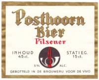 Cambrinus Brouwerij (Etten), Posthoorn Bier Pilsener