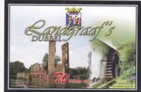 Buitenlandse bieren voor Nederlandse markt (etiket Nederlandse plaatsnaam), Landgraaf's Dubbel