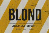 Buitenlandse bieren voor Nederlandse markt (etiket Nederlandse plaatsnaam), Blond