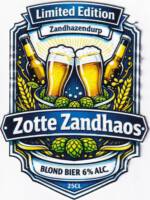 De Brouwerick, Zotte Zandhaos Blond Bier