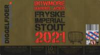 Brouwerij Diggelfjoer, Fryske Imperial Stout 2021 Bowmore Barrel Aged