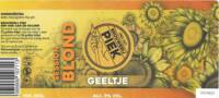 Brouwerij Piek, Geeltje Session Blond