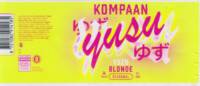 Kompaan Dutch Craft Beer Company, Yuzu Blonde
