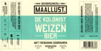 Bierbrouwerij Maallust, De Kolonist Weizen Bier