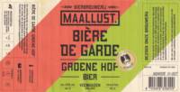 Bierbrouwerij Maallust, Bi&egrave;re de Garde Groene Hop