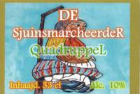 Buitenlandse bieren voor Nederlandse markt (etiket Nederlandse plaatsnaam), De SjuinsmarcheerdeR QuadrupeL