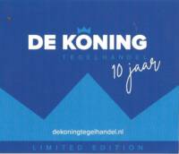 Buitenlandse bieren voor Nederlandse markt (etiket Nederlandse plaatsnaam), De Koning 10 jaar