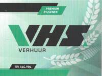 Buitenlandse bieren voor Nederlandse markt (etiket Nederlandse plaatsnaam), VHS Premium Pilsener Verhuur