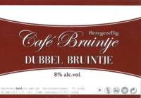Buitenlandse bieren voor Nederlandse markt (etiket Nederlandse plaatsnaam), Caf&eacute; Bruintje Dubbel Bruintje