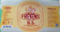 Friekens Brouwerij, B.S. Session Ale