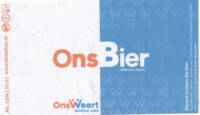 De Brouwschuur, Ons Bier Bloond Golden Ale Bier