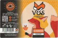 Stadsbrouwerij Vos, Blondbekker Blond Bier