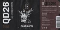 Berging Brouwerij, QD26 Rum Infused Quadrupel
