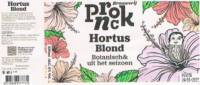 Brouwerij Pronck, Hortus Blond