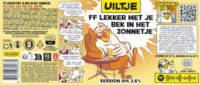 Uiltje Brewing Company, FF Lekker met je bek in het Zonnetje