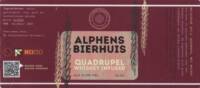 Brouwerij De 12 Stuyvers, Alphens Bierhuis  Quadrupel Whiskey Infused