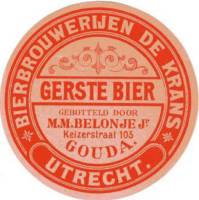 Bierbrouwerij De Krans, Gerste Bier