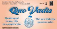 Stoombierbrouwerij De Pimpelier, Quo Vadis