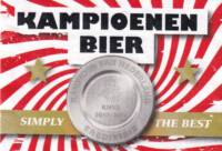 Buitenlandse bieren voor Nederlandse markt (etiket Nederlandse plaatsnaam), Kampioenenbier 2017-2018