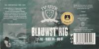 IV:UUR Bierbrouwerij, Blauwst'rig Black IPA