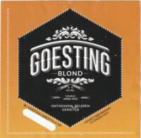 Buitenlandse bieren voor Nederlandse markt (etiket Nederlandse plaatsnaam), Goesting Blond