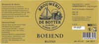 Brouwerij de Botter, Boeiend Blond