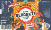 Brouwerij 't Meuleneind , Bedankt! blond bier
