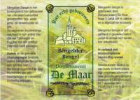 Dorpsbrouwerij De Maar, Bèngelder Bengel