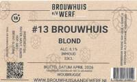 Brouwhuis aan de Werf, #13 Brouwhuis