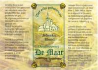 Dorpsbrouwerij De Maar, Jabeeks Blond